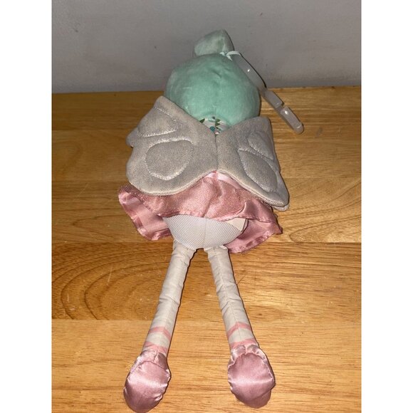 GO Goldbug Floral Fairy Chime Rattle Crinkle Wings Activity Doll Take Along Clip - Picture 3 of 6